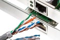 Network Connection and cable CAT5