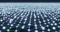 Network Connection Data Structure Digital Grid. Royalty Free Stock Photo