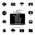 network connection icon. Web Development icons universal set for web and mobile Royalty Free Stock Photo