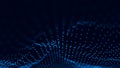 Network connection structure. Abstract technology background. Big data digital background. 3d rendering Royalty Free Stock Photo