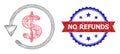 Network Dollar Refund Mesh and Unclean Bicolor No Refunds Seal