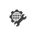 Network Engineer vector icon