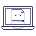 Network error, network not found Vector Icon which can easily modify or edit Royalty Free Stock Photo