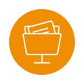 Network folder Isolated Vector icon which can easily modify or edit Royalty Free Stock Photo