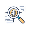 Network Forensics Icon for Analysis