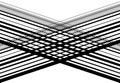 Network grid, mesh. Lattice, grating, trellis pattern, background and texture. Intersecting, interlock lines vector illustration.