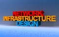 network infrastructure design on blue