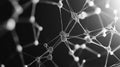 Network of interconnected neurons forming a complex neural structure