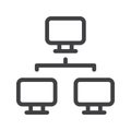Network line icon