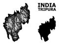 Network Map of Tripura State