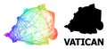 Network Map of Vatican with Spectrum Gradient
