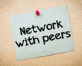 Network with peers