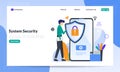 Network security concept, Database secure and personal data protection, Traffic Encryption, VPN, Privacy Protection, Antivirus