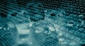 Network security procedure, ai cyber attack algorithm Royalty Free Stock Photo