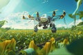 automation on optimizing crop management and resource utilization. AI Generated