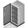 Network Server Rack Royalty Free Stock Photo