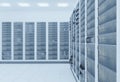 Network server room Royalty Free Stock Photo