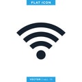 Network Signal Icon Vector Logo Design Template Royalty Free Stock Photo