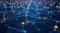 Network smart modern background, wireless connection to communication in world, social media technology