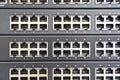 Network switch hub for high temperature duty Royalty Free Stock Photo