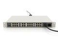 Network switch with multiple ethernet ports for data connectivity and network infrastructure Royalty Free Stock Photo