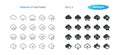 Network UI Pixel Perfect Well-crafted Vector Thin Line And Solid Icons 30 2x Grid for Web Graphics and Apps. Royalty Free Stock Photo