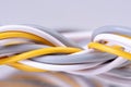 Network UTP ethernet network cables Royalty Free Stock Photo