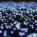 Nectedness resembling a neural network or a representation of data Royalty Free Stock Photo