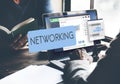Networking Computer System Connection Social Concept