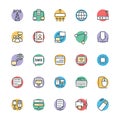Networking Cool Vector Icons 1 Royalty Free Stock Photo