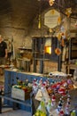 Neuberg an der MÃÂ¼rz , Austria - 15.11.2018: Glass manufature Kaiserhof Glass manufacture with colorful glassware at