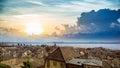 Neuchatel, Swiss, lake panorama