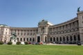 Neue Burg of the Hofburg in capital city Vienna, Austria with its famous arch