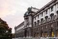 Neue Burg of Hofburg Palace at sunrise, Vienna