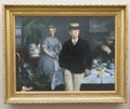 The Neue Pinakothek - Ãâ°douard Manet Royalty Free Stock Photo