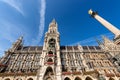 Neue Rathaus and Mariensaule - Marienplatz Munich