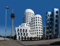 Neuer Zollhof, Duesseldorf, Germany Royalty Free Stock Photo