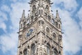 Neues Rathaus building in Munich, Germany