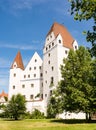 Neues Schloss castle in Ingolstadt Royalty Free Stock Photo