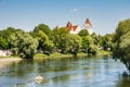 Neues Schloss castle in Ingolstadt Royalty Free Stock Photo
