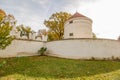 The Neugebaude castle with its park in late summer Vienna, Austria