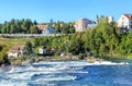 Neuhausen am Rheinfall cityscape Royalty Free Stock Photo