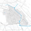 NeukÃÂ¶lln, Berlin, Deutschland high detail vector map