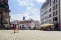 Neumarkt in Dreseden Royalty Free Stock Photo