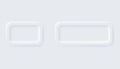 Neumorphic buttons. Simple trendy design elements UI components isolated on light background. Control element for