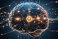 Neural circuit and cyber brain in quantum computing and artificial intelligence technology