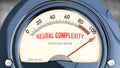 Neural Complexity and Potential Meter that is hitting a full scale, showing a very high level of neural comple
