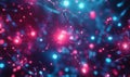 Neural connection, bright lights, synapses