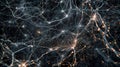 Neural Network Connection: Deep Learning And Artificial Intelligence Concept Royalty Free Stock Photo