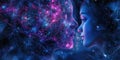 The Neural Network: A mesmerizing visualization of a neural network, where intricate connections and glowing synapses form a